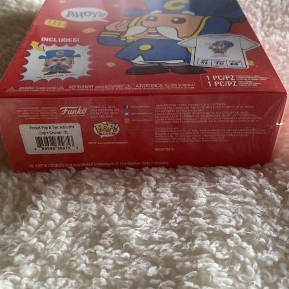 Funko Cap N Crunch T Shirt . Size XL. New - Picture 6 of 7